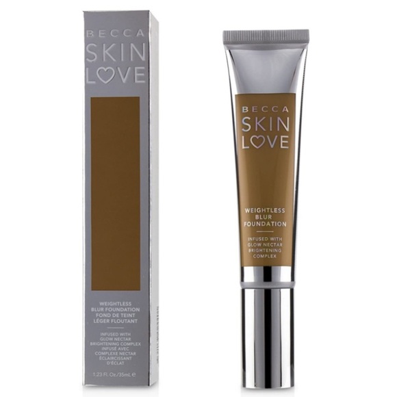 BECCA Other - 🆕 Becca Skin Love Weightless Blur Foundation in Bamboo, Full Size 1.23 Ounce